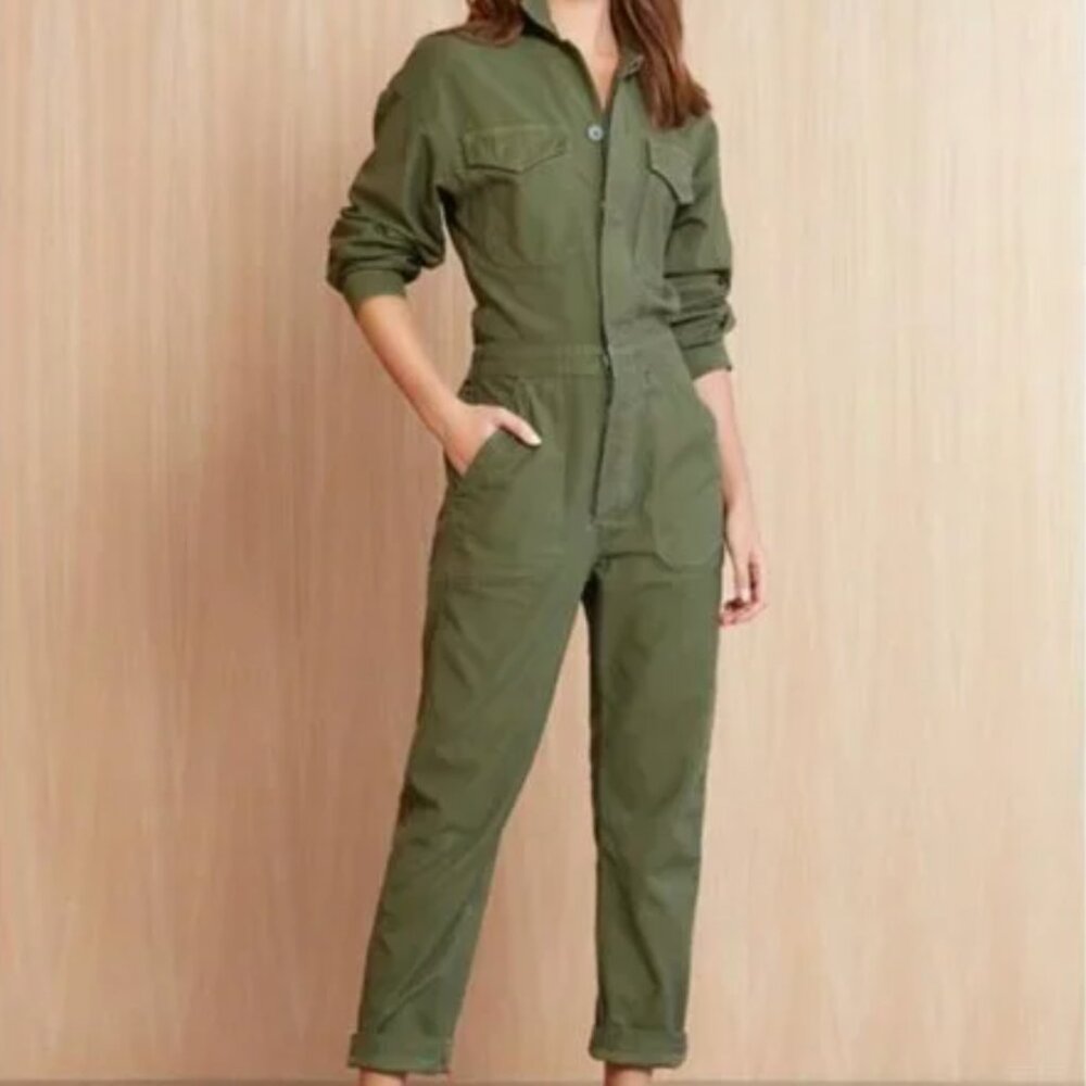 Citizens of Humanity Premium Vintage Surplus Marta Jumpsuit Coverall Small